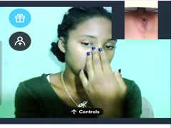 The woman's response when she saw me shi